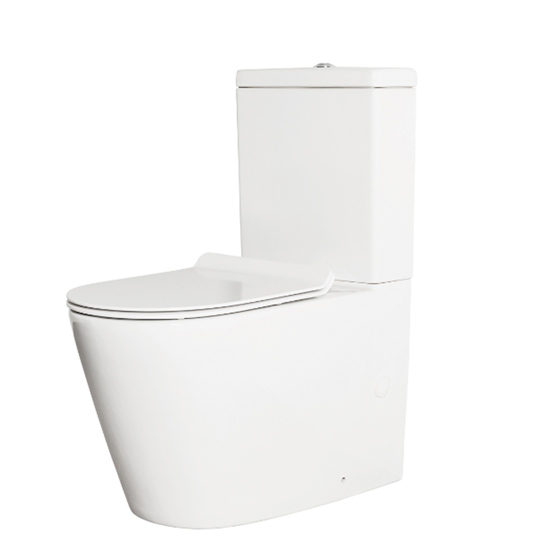 Milu Odourless Mod Back to Wall Toilet Slim Seat