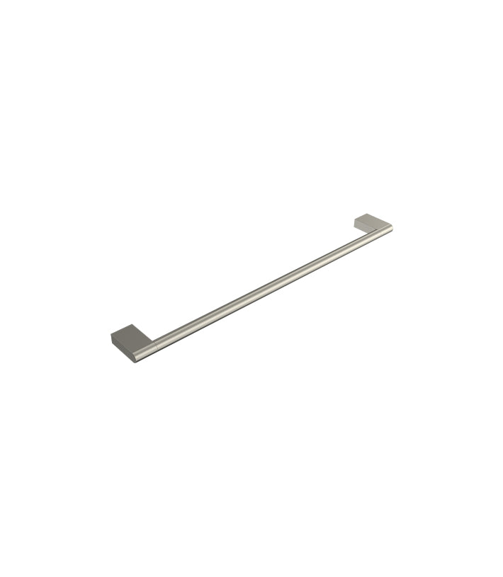 Parisi Linfa Single Towel Rail 600mm - Brushed Nickel