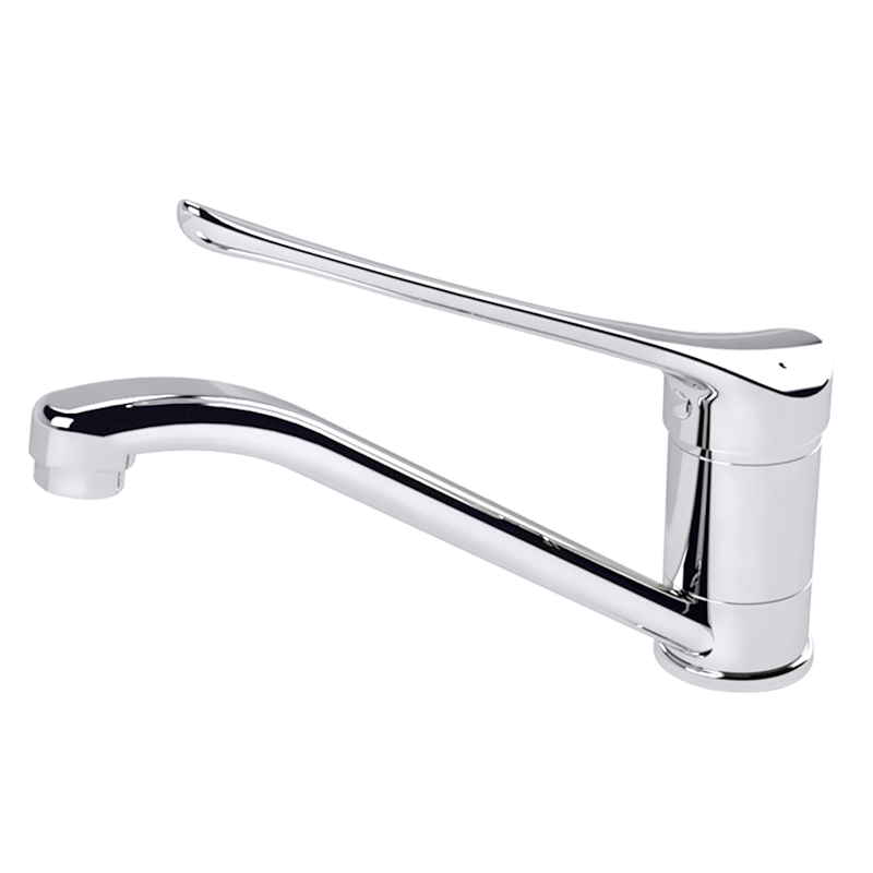 Gentec Low Line Level Sink Mixer with Disability Handle - Chrome