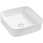 Oliveri Naples Squared Basin - Gloss White NA3721