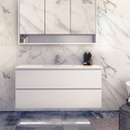 Timberline Nevada Plus Wall Hung Vanity with SilkSurface Top & Basin 750mm - NEVPV750CSSUW