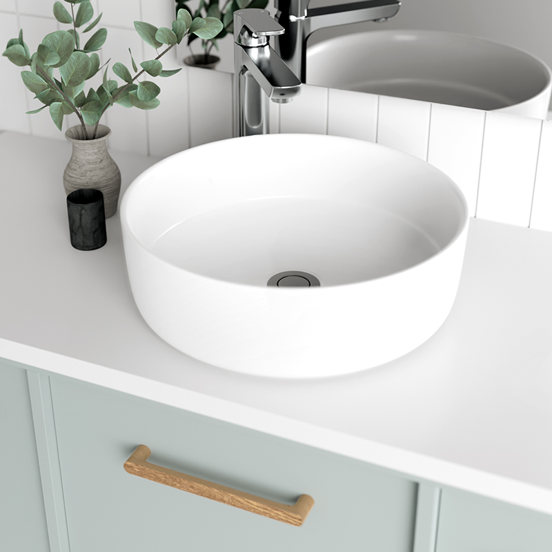 Marquis Palm Wall Hung Vanity with Symphony Top & Basin - 1200mm