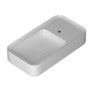 Parisi Cameo Bench Basin 750x400 - 1 Tap Hole - Gloss White - VA311