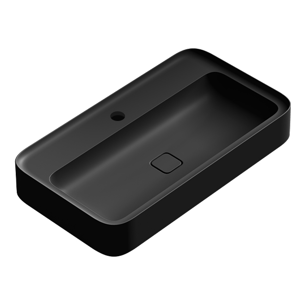Parisi Cameo Bench Basin 900x500 - 1 Tap Hole - Matte Black - VA341.22