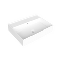 Parisi Twenty 60 Full Bowl Bench Basin - No Tap Hole - Gloss White - TC20600