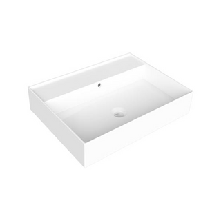 Parisi Twenty 60 Full Bowl Bench Basin - No Tap Hole - Gloss White - TC20600