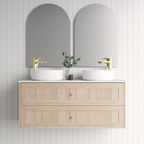 Marquis Pier Wall Hung Vanity with Symphony Top & Basin -  750mm - Pier 2