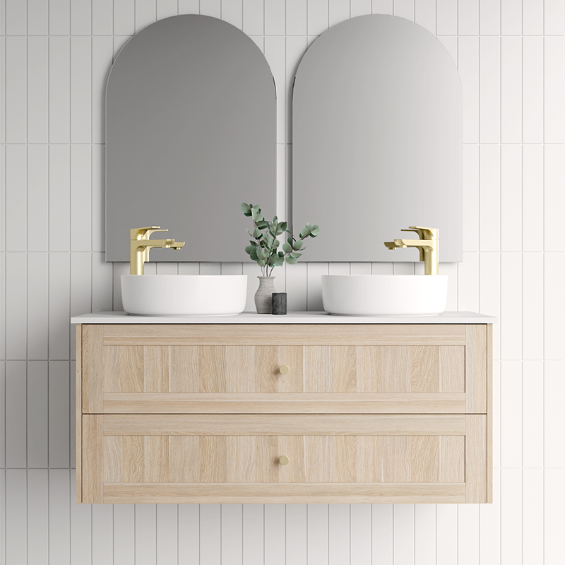 Marquis Pier Wall Hung Vanity with Symphony Top & Basin - 900mm - Pier 3