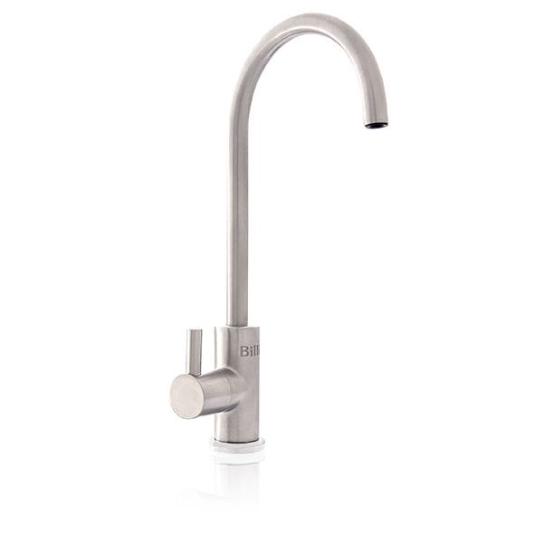 Billi B3000 Filter Tap with Round Slimline Dispenser Chilled - Brushed