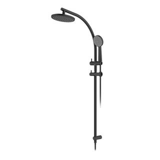 Gareth Ashton Curve Rail and Hand Shower Ensemble – Black