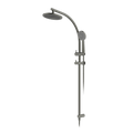 Gareth Ashton Curve Rail and Hand Shower Ensemble – Gun Metal