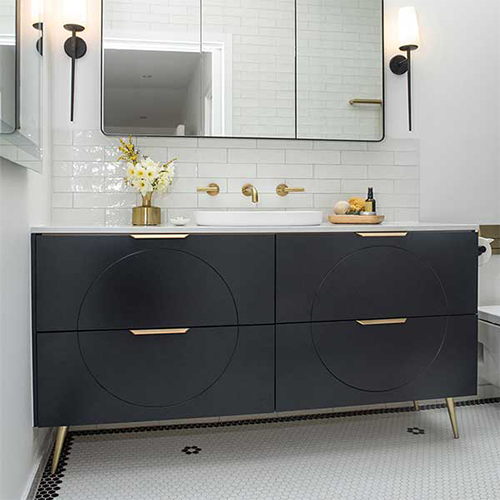 Timberline Sutherland House Retro Freestanding Vanity 2100mm