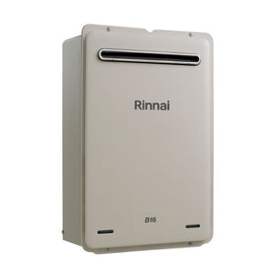 Rinnai B16 16L Continuous Flow Hot Water Heater Natural Gas 50°C