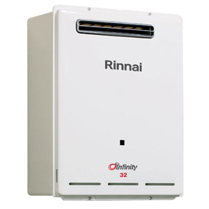 Rinnai Infinity 32 Continuous Flow Hot Water System 50°C LPG