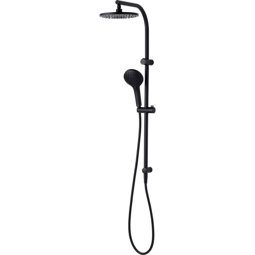 Oliveri Rome Dual Shower Set - Matte Black - RO36341MB
