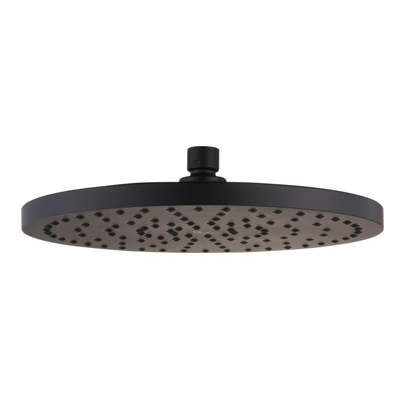 Oliveri Rome Shower Rose - Matte Black - RO26500MB