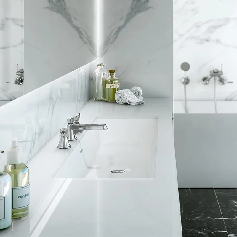 Victoria + Albert Rossendale 122 Inset Basin - Gloss White - DU-ROS-122-IO