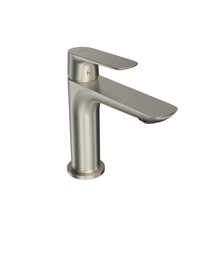 Parisi Slim II Basin Mixer - Brushed Nickel
