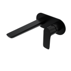 Parisi Slim II Wall Mixer 190mm - Matte Black - S2.01-2E190.02