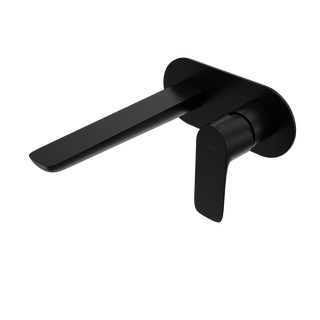 Parisi Slim II Wall Mixer 190mm - Matte Black - S2.01-2E190.02
