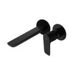 Parisi Slim II Wall Mixer 190mm - Matte Black - S2.01-2RF190.02