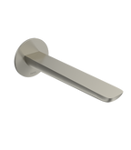 Parisi Slim II Wall Bath Spout 190mm - Brushed Nickel - S2.02WF190.41
