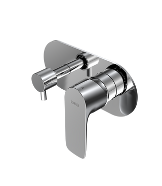 Parisi Slim II Wall Mixer with 2-Way Diverter - Chrome - S2.04