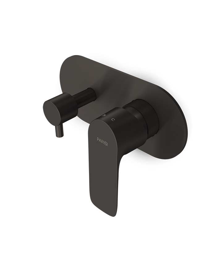 Parisi Slim II Wall Mixer with 2-Way Diverter - Fucile - S2.04.50