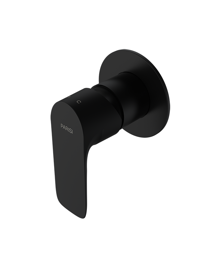 Parisi Slim II Wall Mixer - Matt Black - S2.05.02