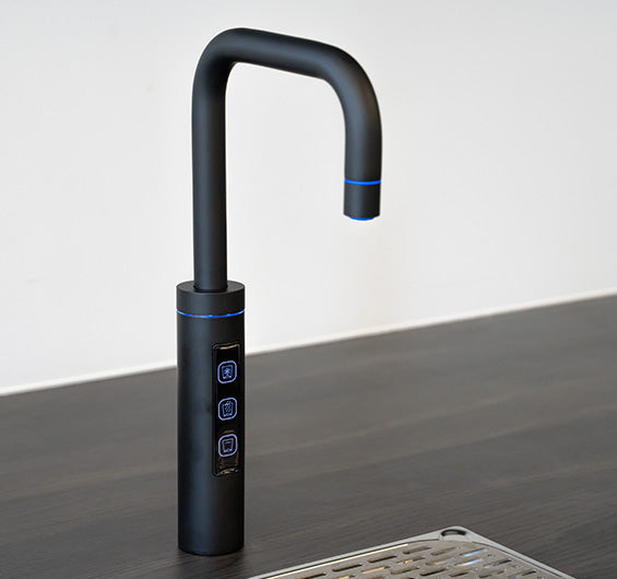 Puretec Filtered Sparkling, Chilled & Ambient Under Sink Unit - LF Black SPARQ-S5-BK - SPARQ-S5-BK-LF