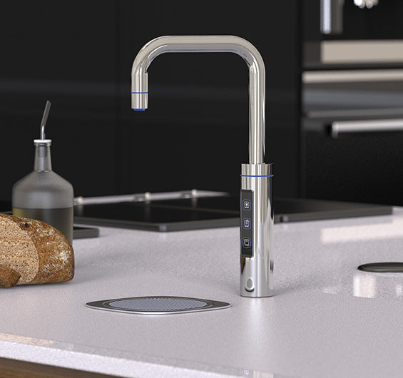 Puretec Filtered Sparkling, Chilled & Ambient Under Sink unit - Chrome SPARQ-S5-CH