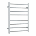 Thermogroup 240V Straight 530 Round Ladder Heated Towel Rail - SR23M Polished Stainless Steel