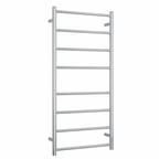 Thermogroup Straight 530 Round Ladder Heated Towel Rail - SR27M Polished Stainless Steel