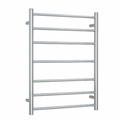 Thermogroup 240V Straight 600 Round Ladder Heated Towel Rail - SR44M Polished Stainless Steel