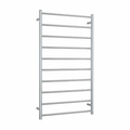 Thermorail 240V Straight 700 Round Ladder Heated Towel Rail - SR69M Polished Stainless Steel