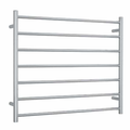 Thermorail 240V Straight 900 Round Ladder Heated Towel Rail - SR93M Polished Stainless Steel