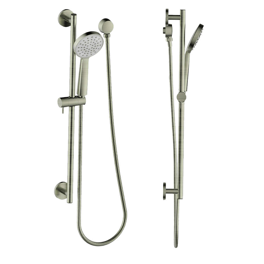 Gareth Ashton Shower on Rail – Brushed Nickel