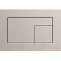 TECEvelvet Flush plate - Sandy Grey - 9.240.733