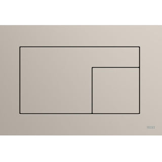 TECEvelvet Flush plate - Sandy Grey - 9.240.733