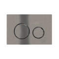 Meir Sigma 21 Dual Flush Plate by Geberit PVD - Shadow Gun Metal - 115.884.00.1-PVDGM