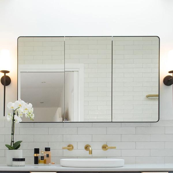 Timberline x Shaynna Blaze Sutherland House Shaving Cabinet 600mm - SHCSC600SG