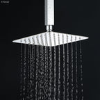 Fienza Slice Square 400mm Shower Head - Chrome - 411128