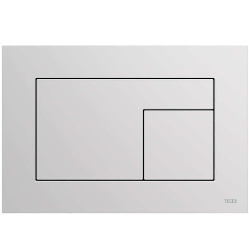 TECEvelvet Flush plate - Stone Grey