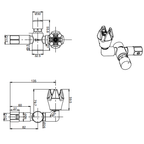 Gentec Timed Flow Bubbler - Lead Free Chrome - TFTLF8000
