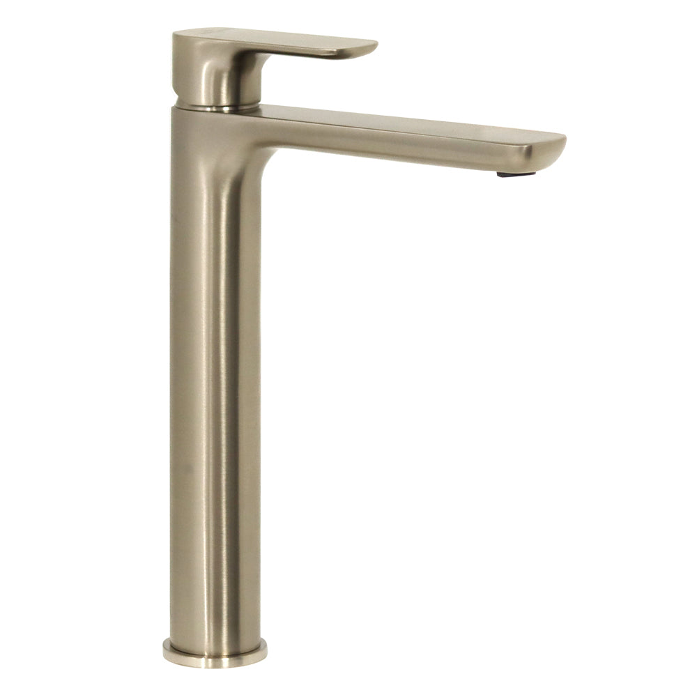 Villeroy & Boch O.Novo Vessel Basin Mixer - Brushed Nickel - TVW1046580