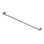 Greens Textura Single Towel Rail - Gun Metal - 183139