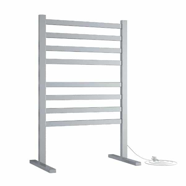 Thermogroup Freestanding Straight/Round Heated Towel Rail 590 x 900mm