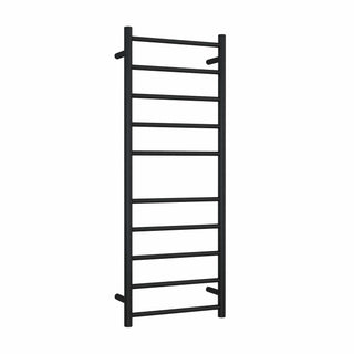 Thermorail 240V Round 450 Heated Towel Rail - SR19MB Matte Black
