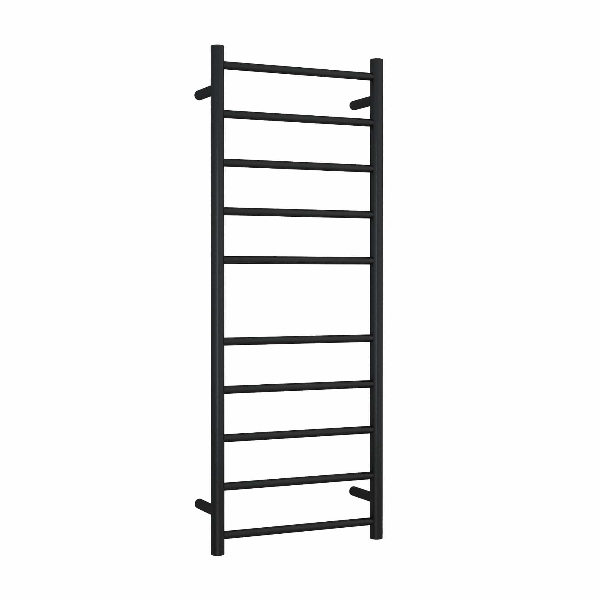 Thermorail 240V Round 450 Heated Towel Rail - SR19MB Matte Black
