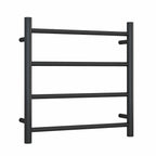 Thermorail 240V Heated Towel Rail 550 x 550mm - SR25MB Matte Black